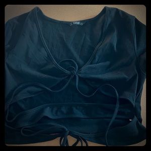 2 tie up crop top